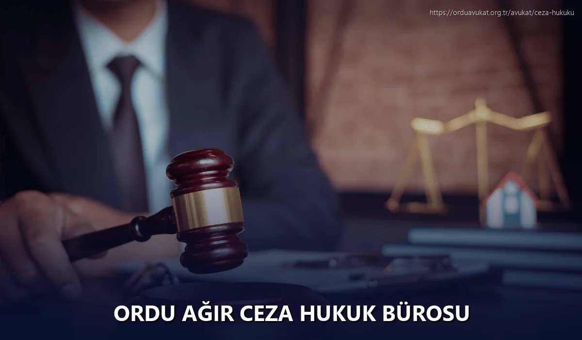 Ordu Ağır Ceza Hukuk Bürosu