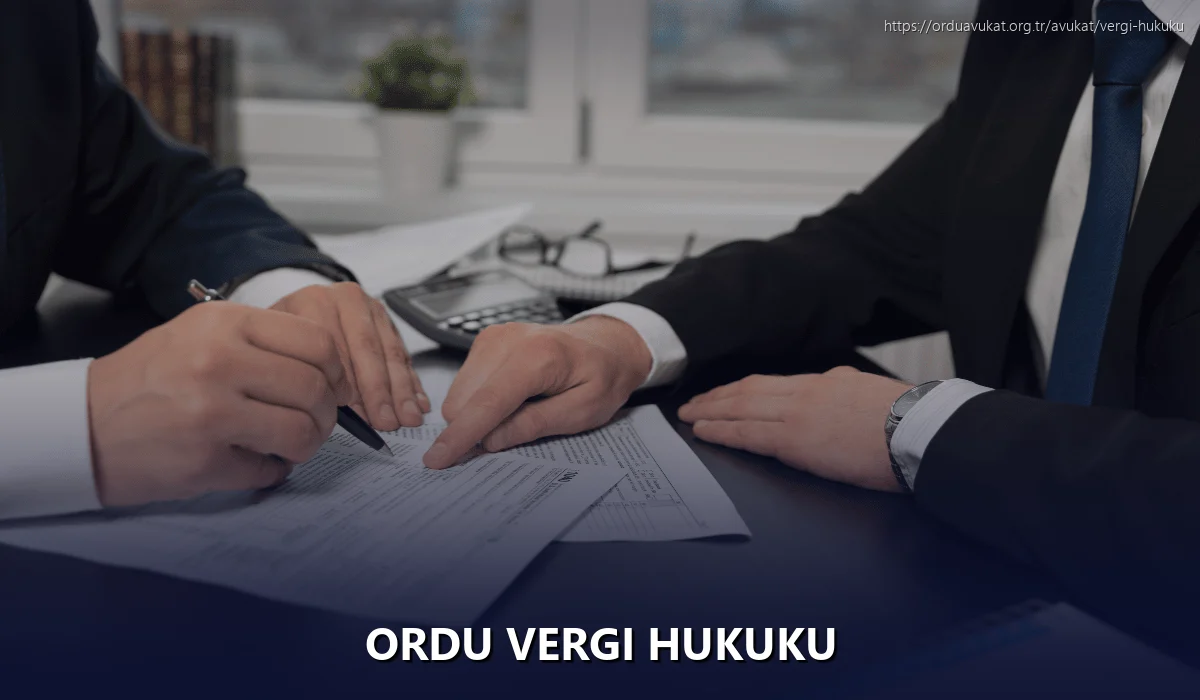 Ordu Vergi Hukuku